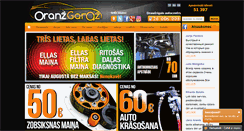 Desktop Screenshot of oranzgaraz.lv